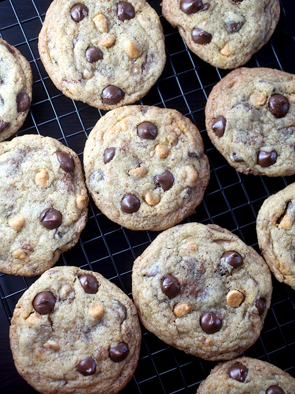 Toffee Bit Butterscotch Chocolate Chip Cookies Bakerella