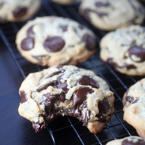 Peanut Butter Chunky Chocolate Cookies