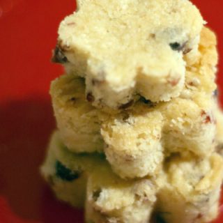 Cranberry Shortbread Cookies