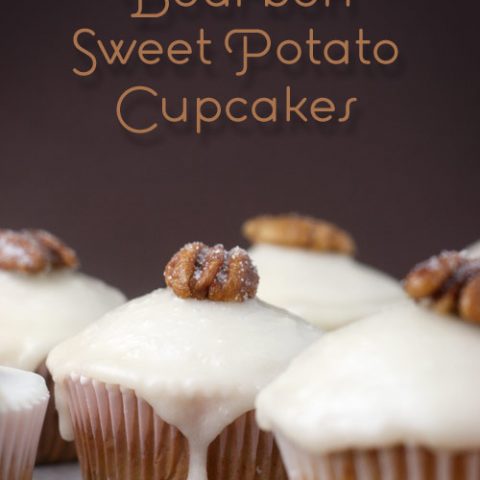 Bourbon Sweet Potato Cupcakes