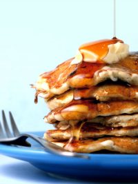 Blueberry Cornmeal Pancakes