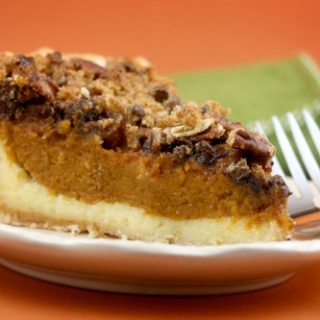 Pumpkin Pecan Cream Cheese Pie