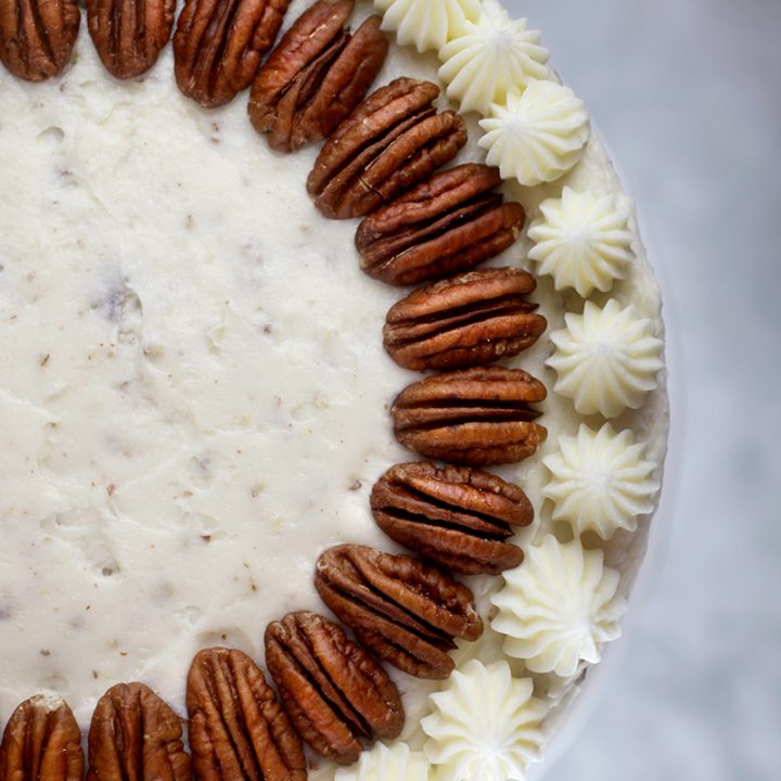 Vegan Italian Cream Cake + Cream Cheese Frosting – Sincerely Tori