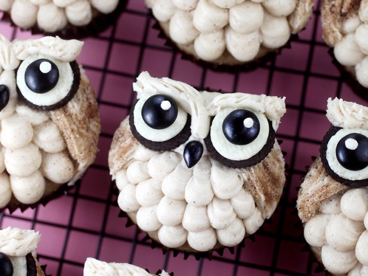 Easy Owl Cupcakes - Bakerella