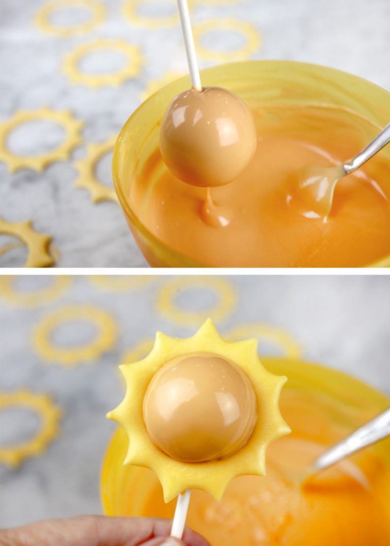 Hello Sunshine Cake Pops Bakerella