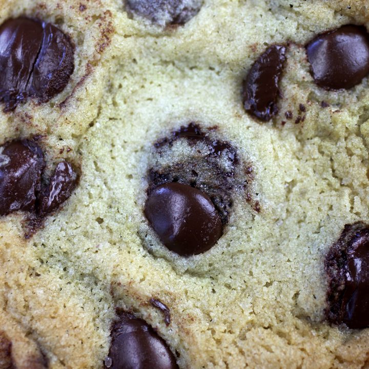 Great Big Dark Chocolate Chip Truffle Cookies