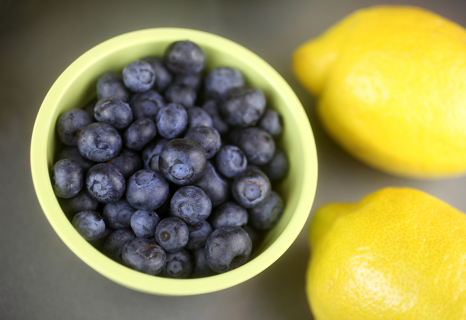 Lemon and Blueberries