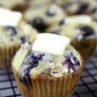 Warm Blueberry Muffins