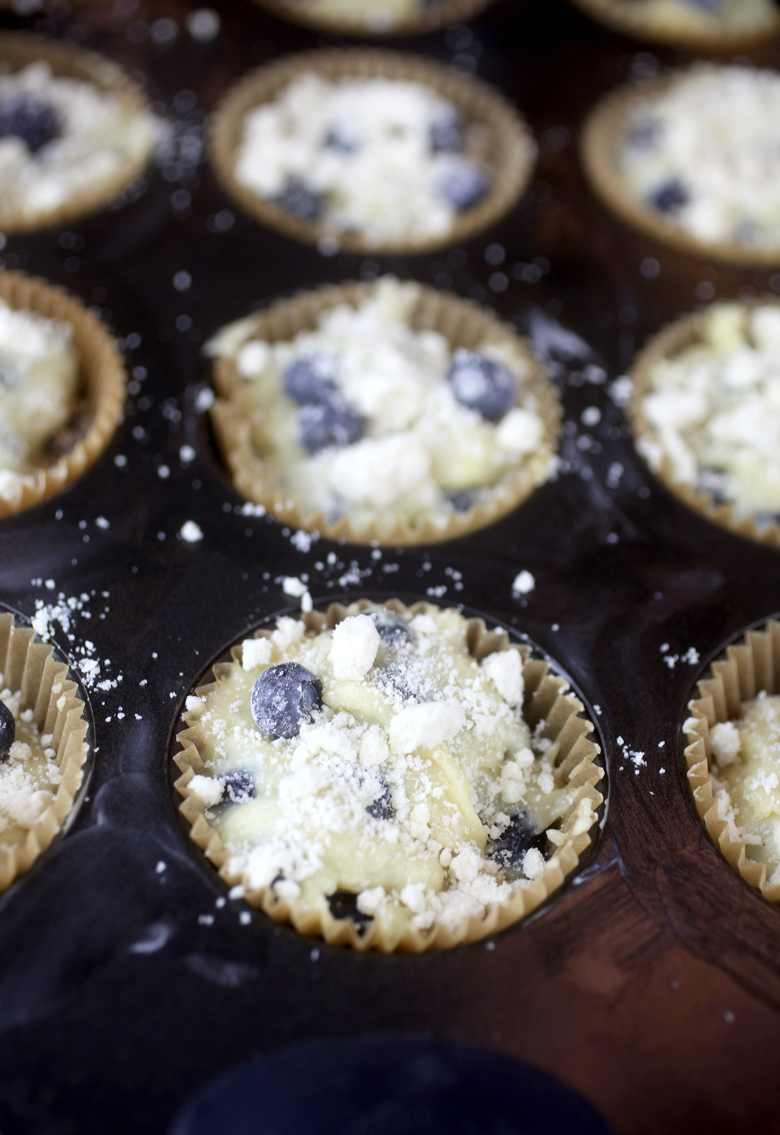 Blueberry Muffins Batter