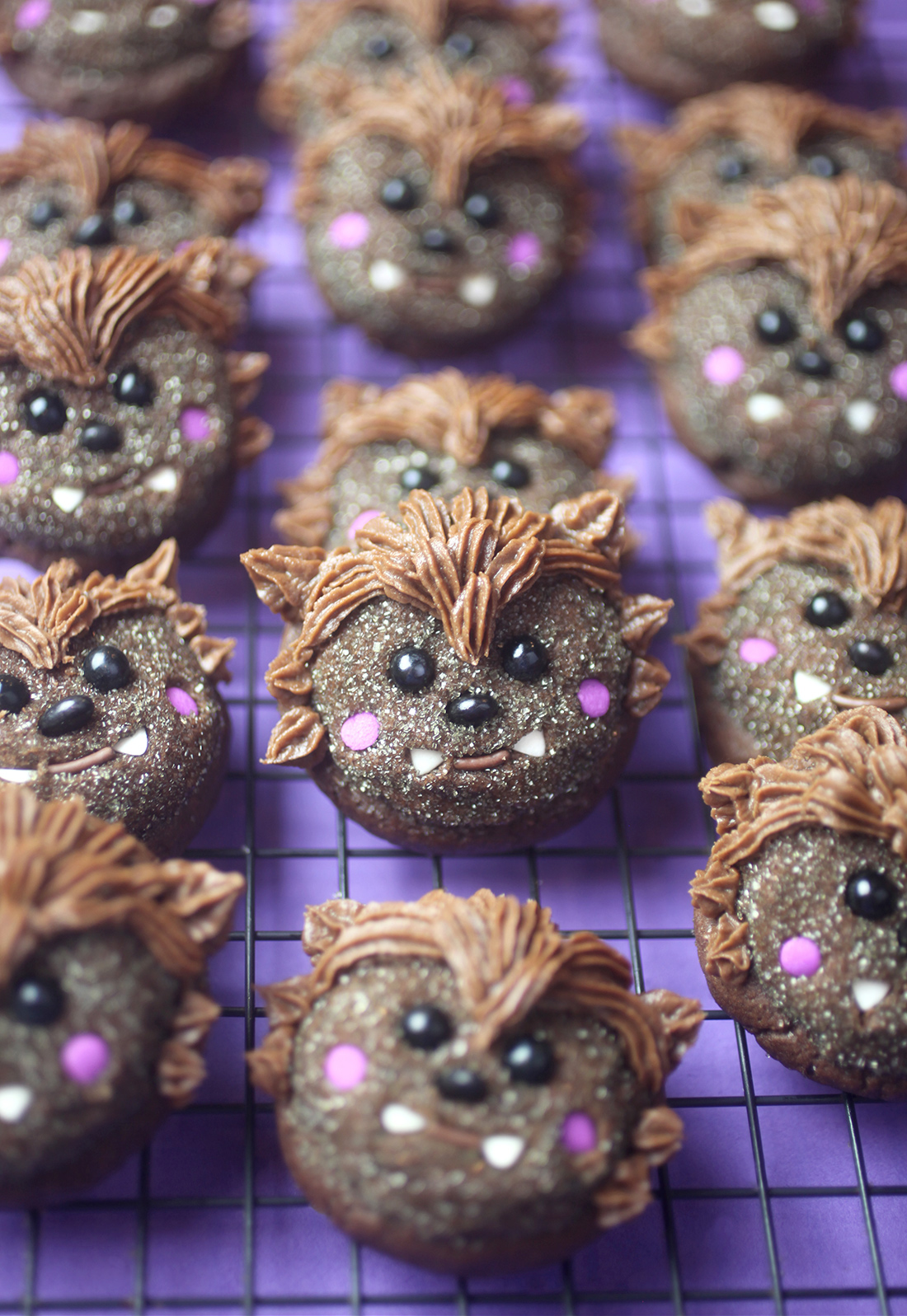 Howl Cute Werewolf Cookies