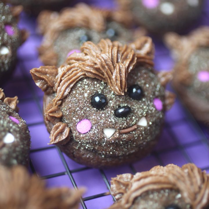 Wee Werewolf Chocolate Cookies