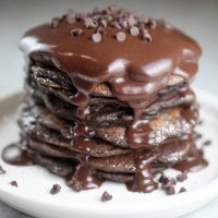 Chocolate Chocolate Pancakes