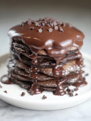 Chocolate Chocolate Pancakes