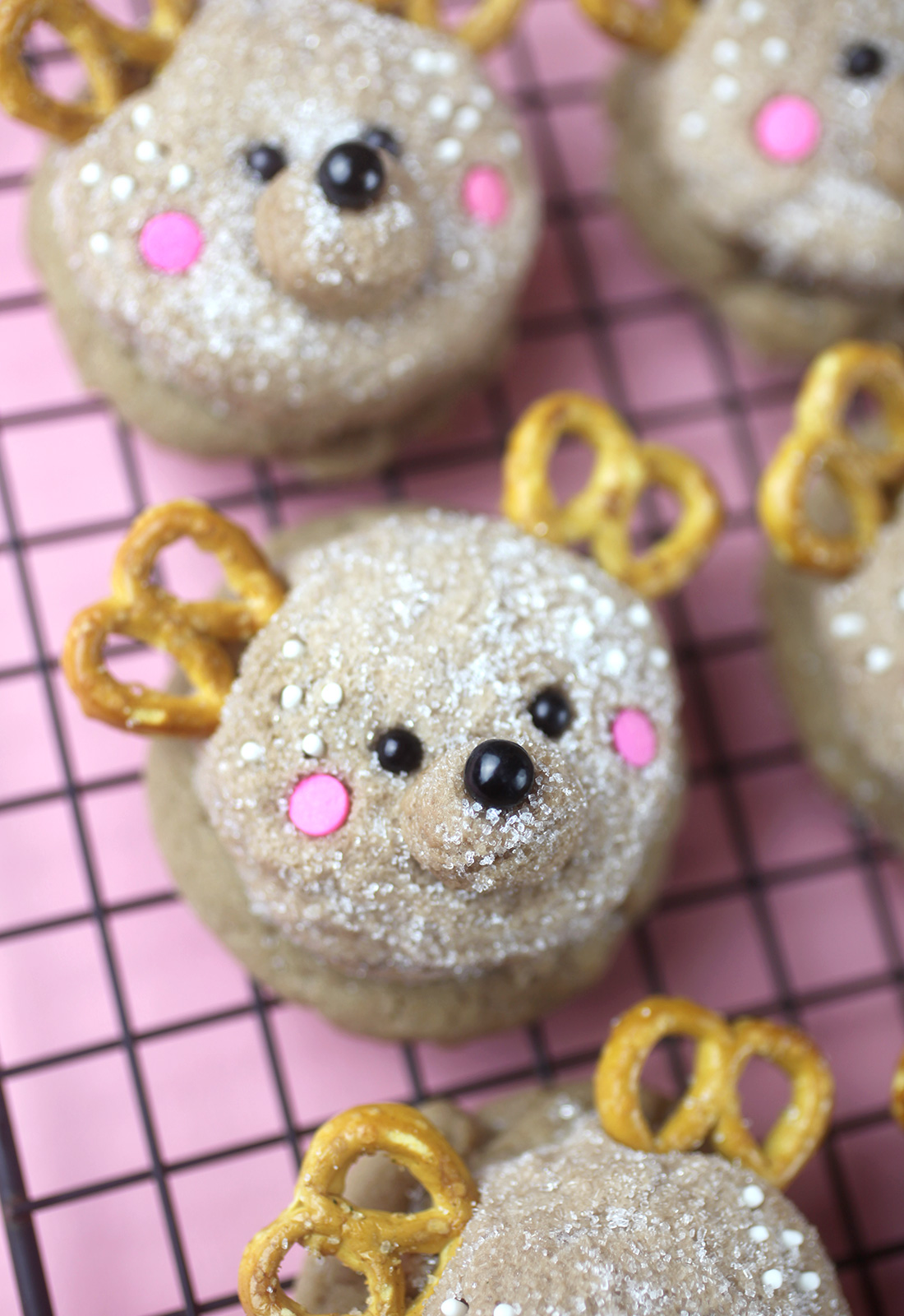 Darling Deer Sugar Cookies