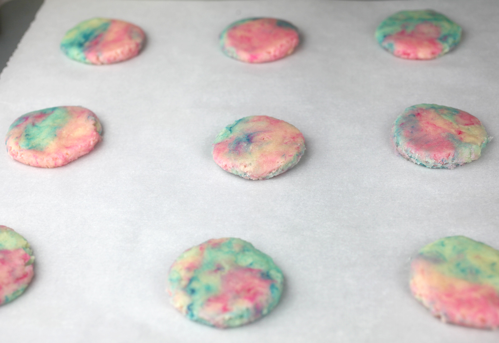 Cotton Candy Cookies