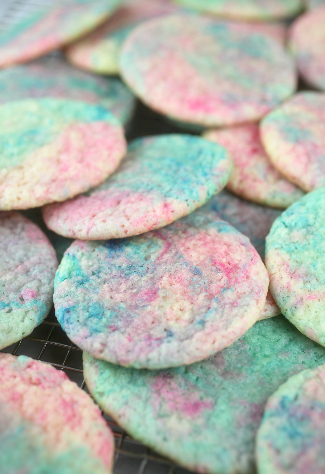 Cotton Candy Cookies