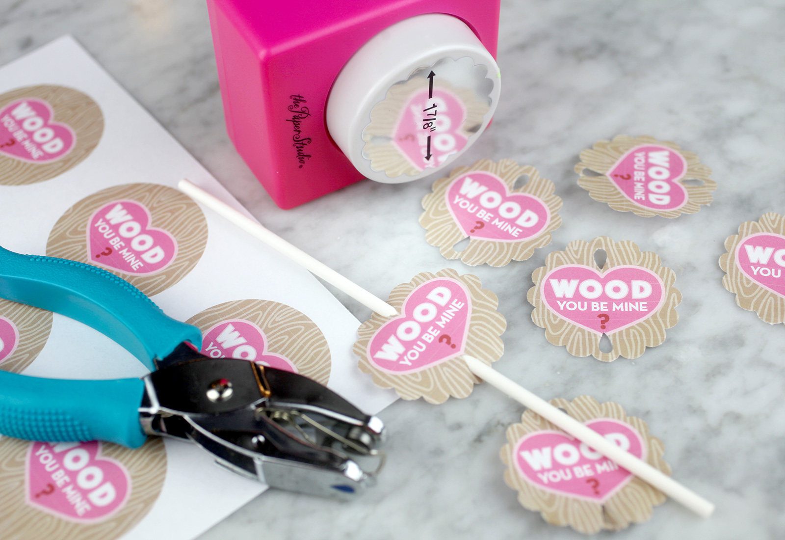 Wood you be mine? Treat tags