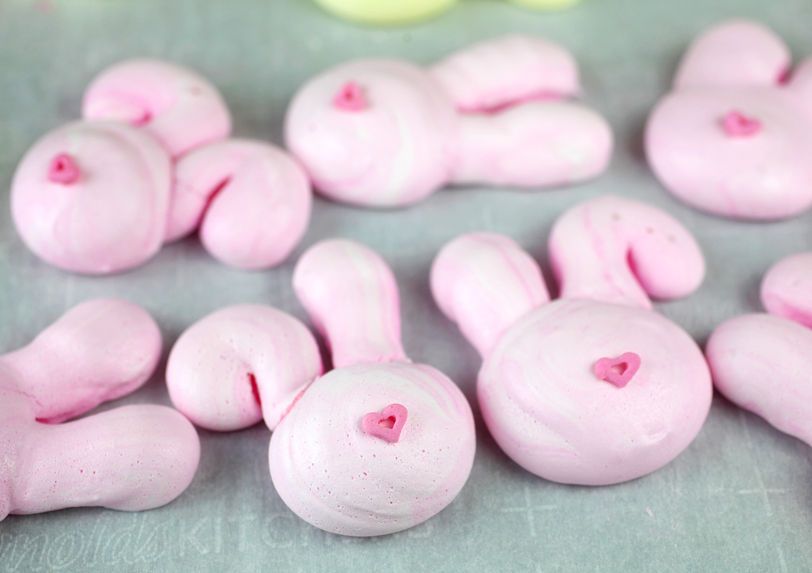 Making Meringue Bunnies