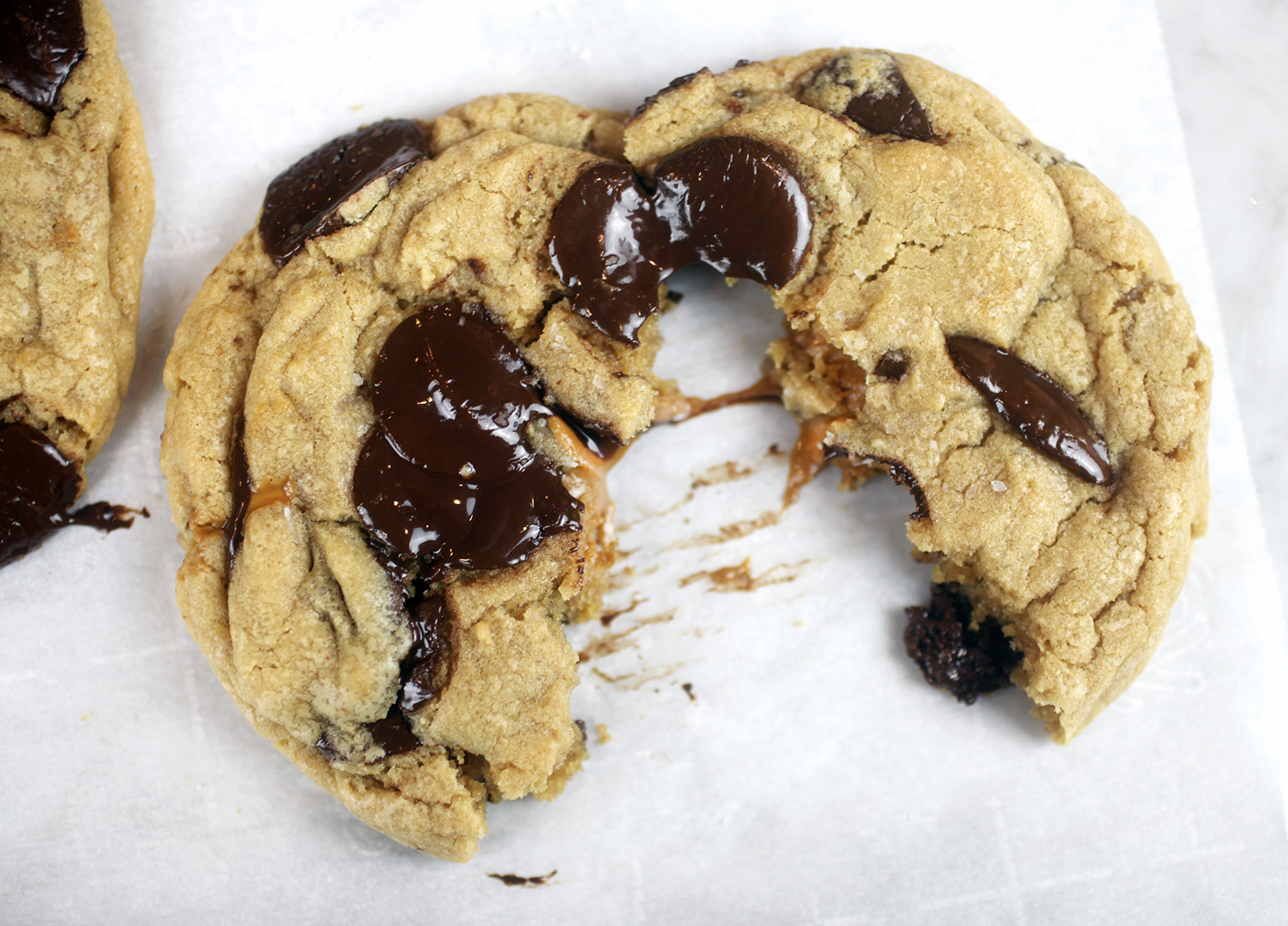 Melty Biscoff Chocolate Chip Cookies