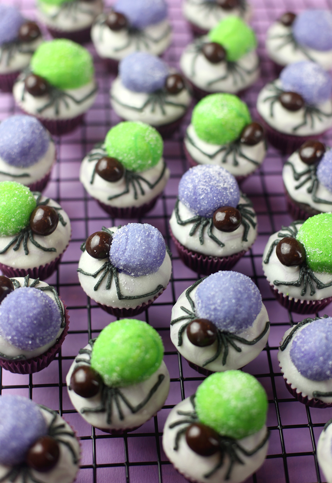 Spider Bites Mini Cupcakes