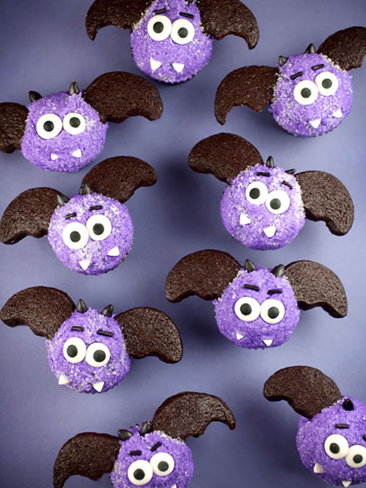 Bitty Bat Cupcakes