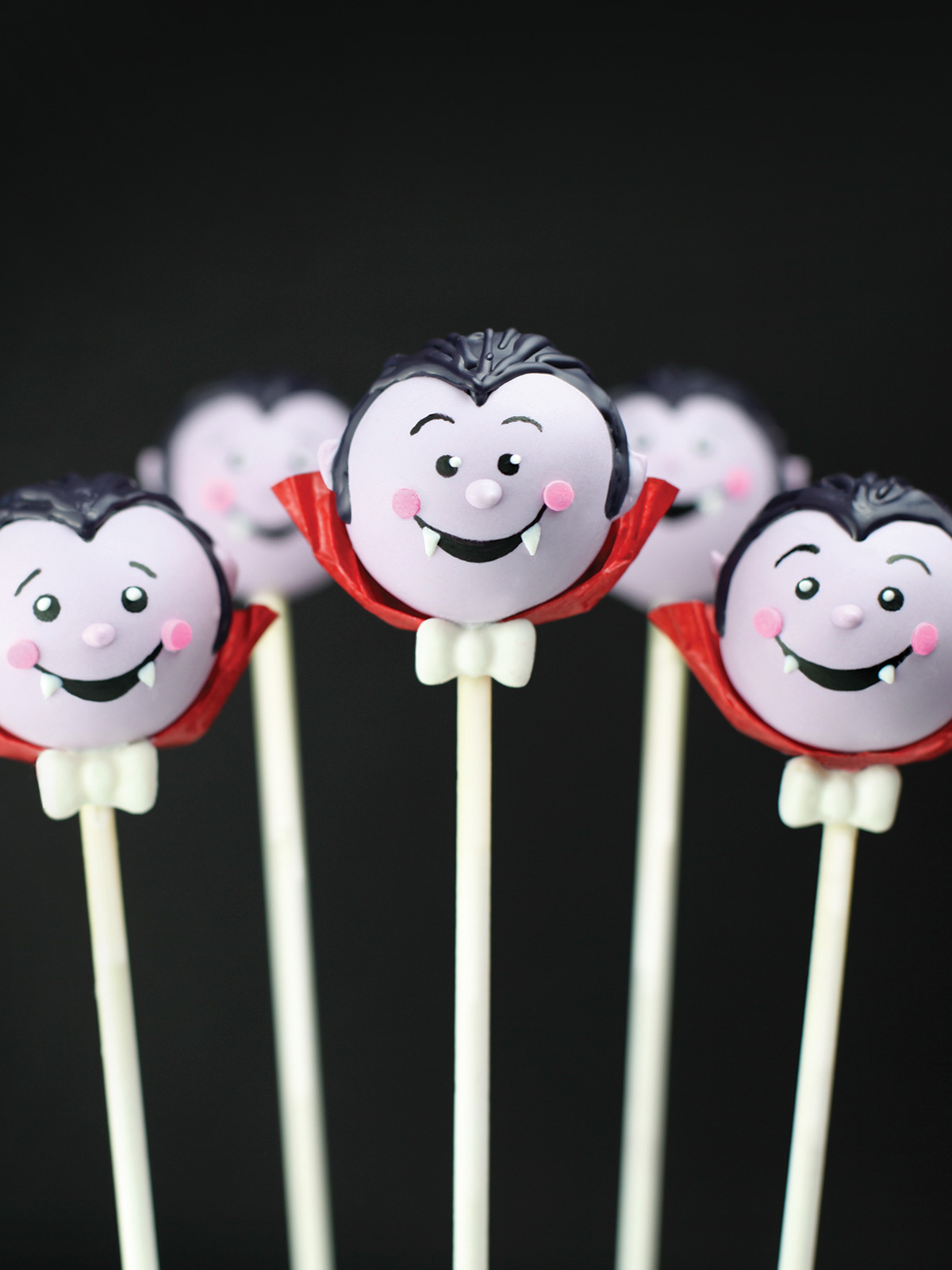 Very Cute Vampire Cake Pops