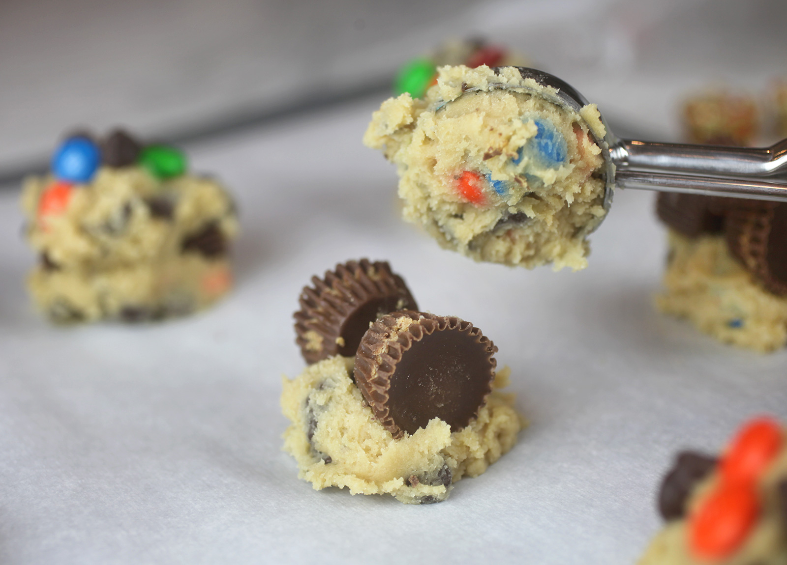 Stuffing Cookie Dough
