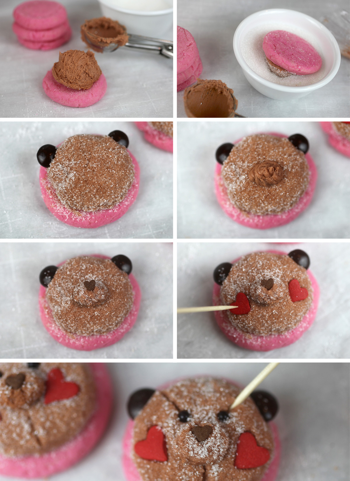 Decorating Sugar Cookie Bears