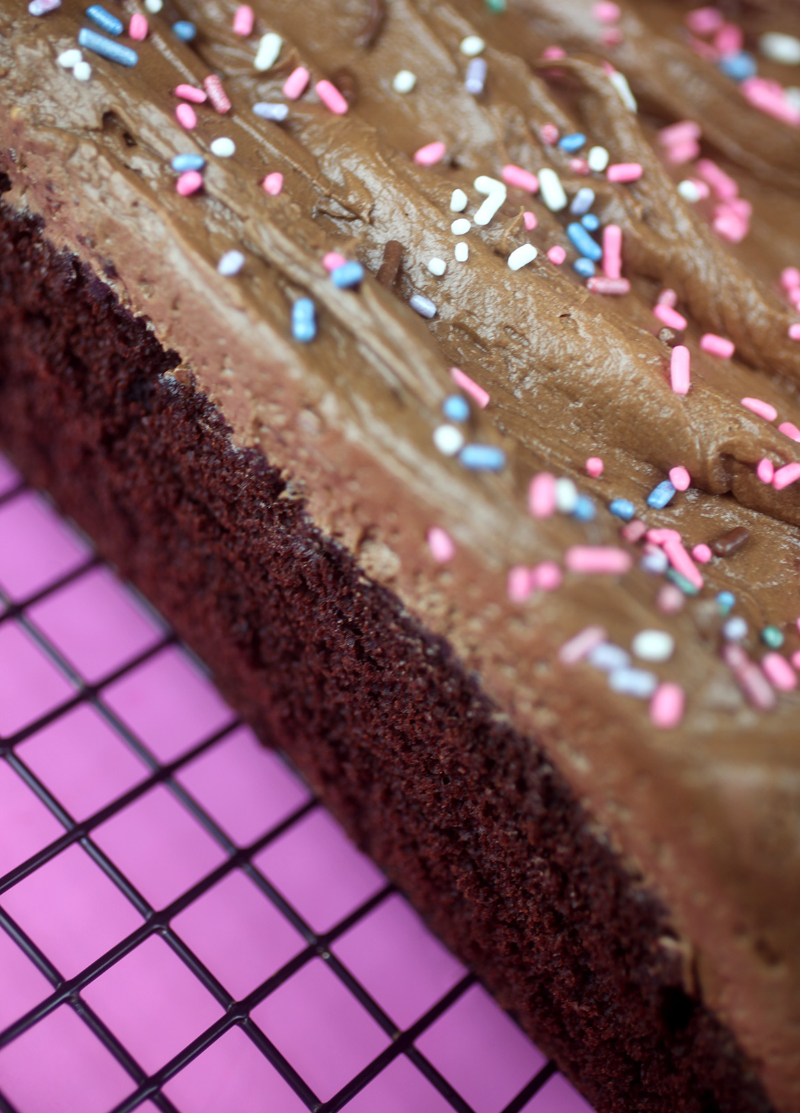 Chocolate Cake with Chocolate Frosting