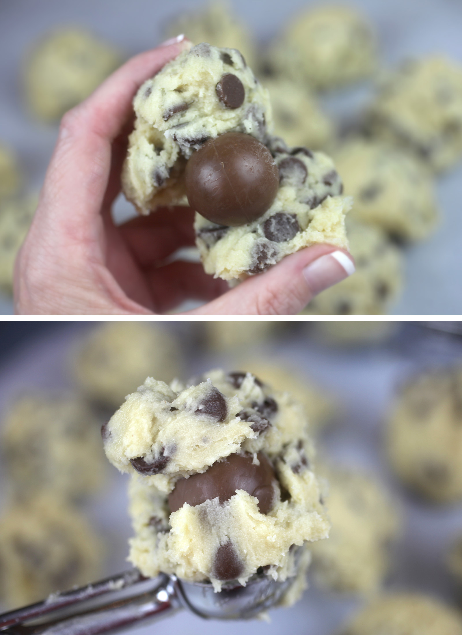 Shaping Cookie Dough